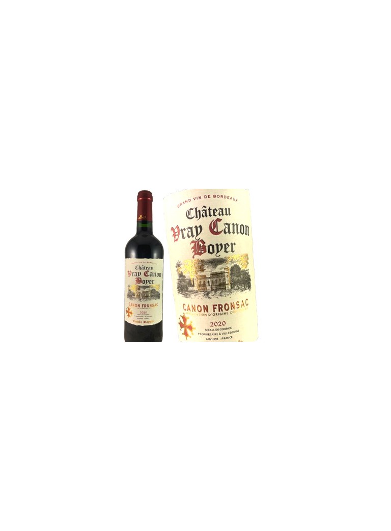 Château Vray Canon Boyer - Canon Fronsac 2020 Château Vray Canon Boyer - Canon Fronsac 2020