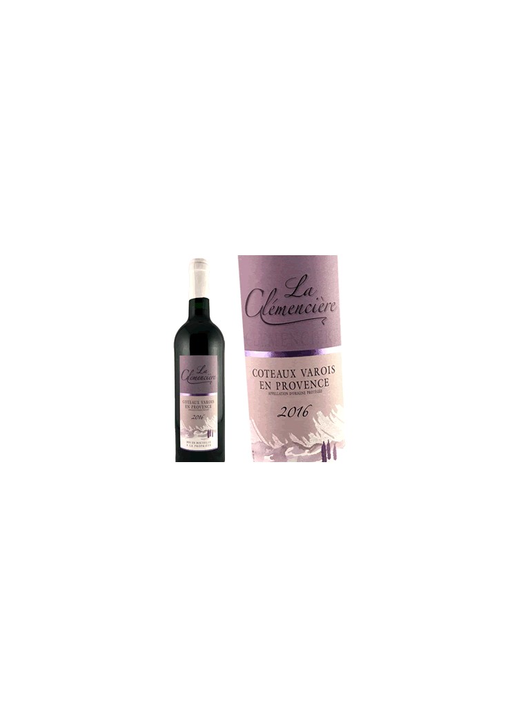La Clémencière - Côteaux Varois en Provence 2016 La Clémencière - Côteaux Varois en Provence 2016