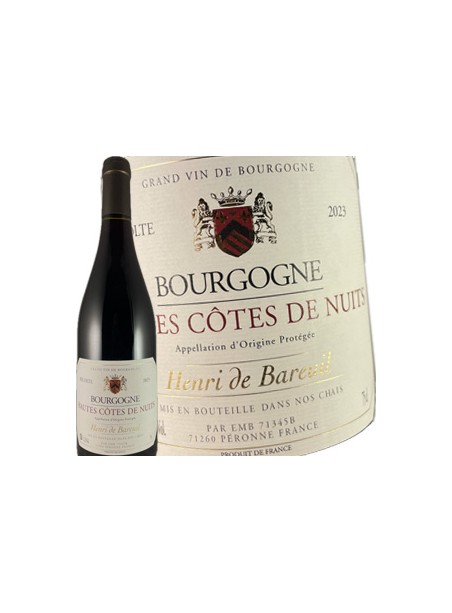 Henri de Bareuil - Hautes Côtes de Nuits 2023