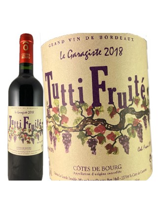 Château La Grande Etouble-Tutti Fruité Le Garagiste - Côtes de Bourg 2018