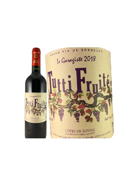 Château La Grande Etouble-Tutti Fruité Le Garagiste - Côtes de Bourg 2018