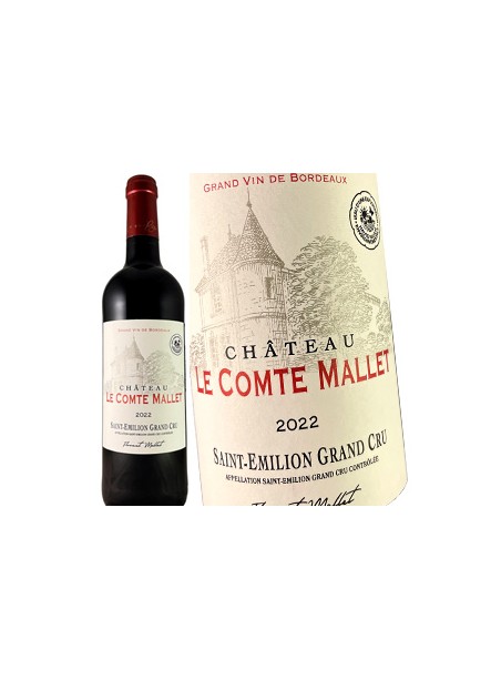 Château Le Comte Mallet - Saint-Émilion Grand Cru 2022