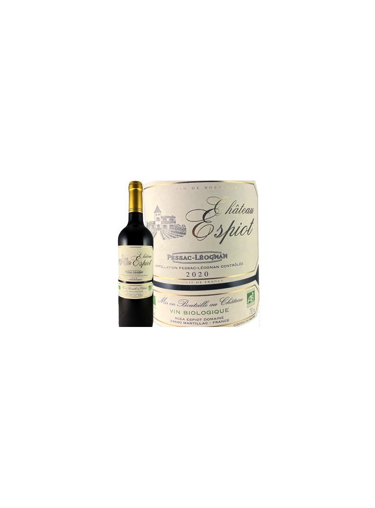 Château Espiot - Pessac-Léognan 2020 Château Espiot - Pessac-Léognan 2020