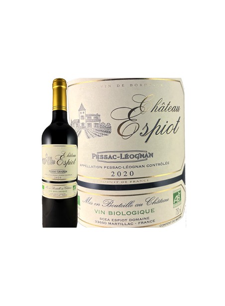 Château Espiot - Pessac-Léognan 2020