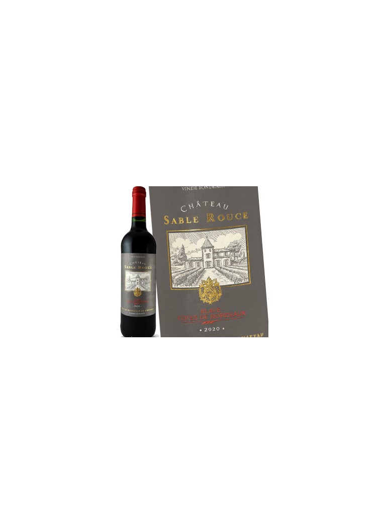 Château Sable Rouge - Blaye Côtes de Bordeaux 2020 Château Sable Rouge - Blaye Côtes de Bordeaux 2020