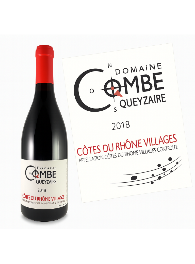 Domaine Combe Queyzaire-Côtes du Rhône Villages 2018