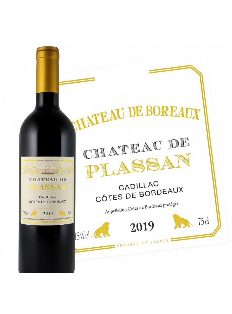 Château Plassan-Cadillac Côtes de Bordeaux 2019