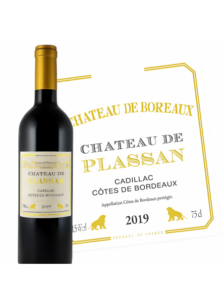 Château Plassan-Cadillac Côtes de Bordeaux 2019