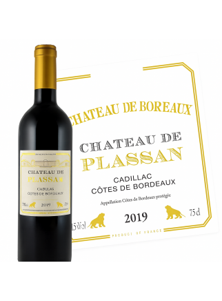 Château Plassan-Cadillac Côtes de Bordeaux 2019