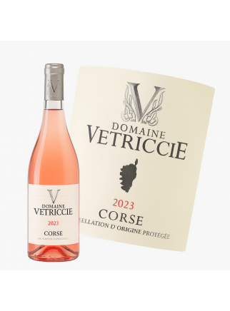 Domaine Vetriccie- Corse rosé 2023