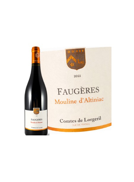 Comtes de Lorgeril -Faugères -Mouline d'Altiniac 2021