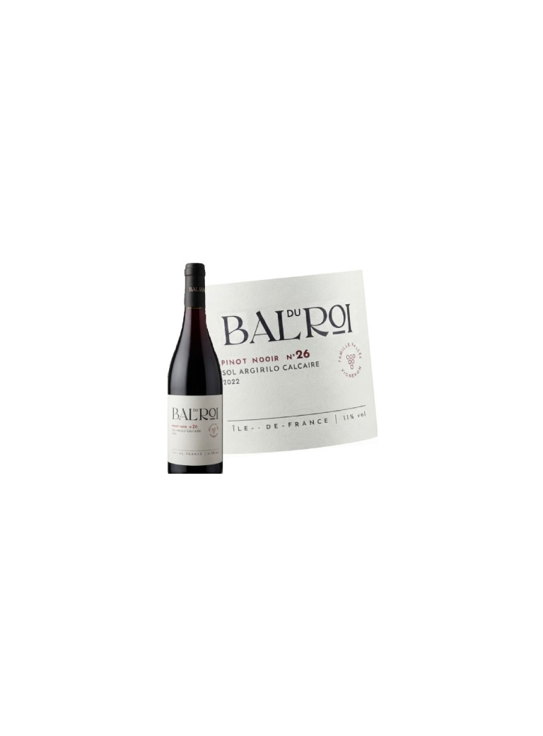 Bal du Roi-Île-de-France-N°26-Pinot Noir 2022
