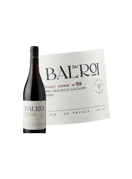 Bal du Roi-Île-de-France-N°26-Pinot Noir 2022