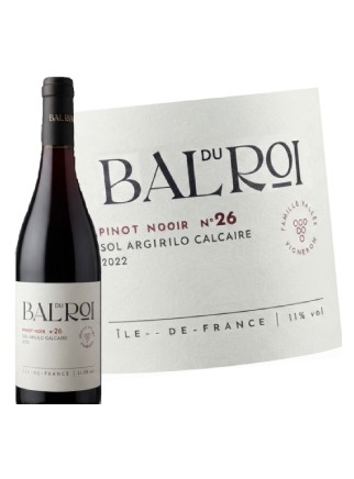 Bal du Roi-Île-de-France-N°26-Pinot Noir 2022
