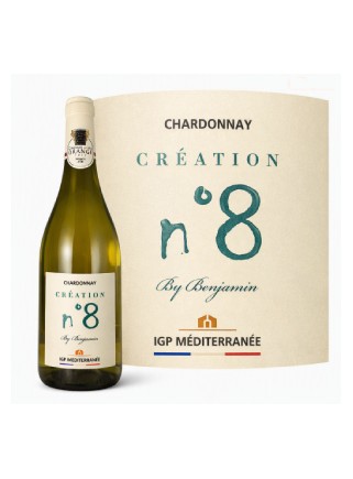 Chardonnay création n°8-IGP Méditerranée 2023
