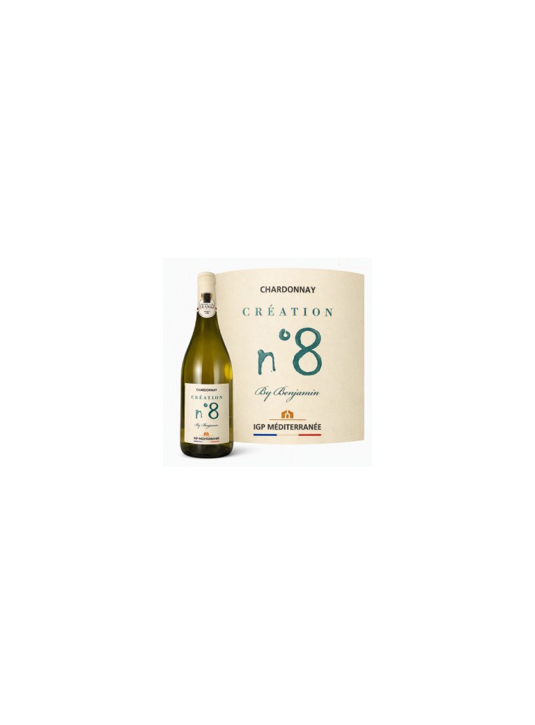 Chardonnay création n°8-IGP Méditerranée 2023