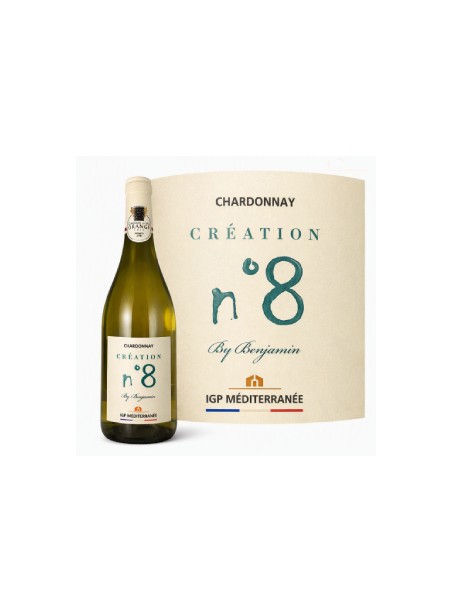 Chardonnay création n°8-IGP Méditerranée 2023