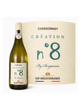 Chardonnay création n°8-IGP Méditerranée 2023
