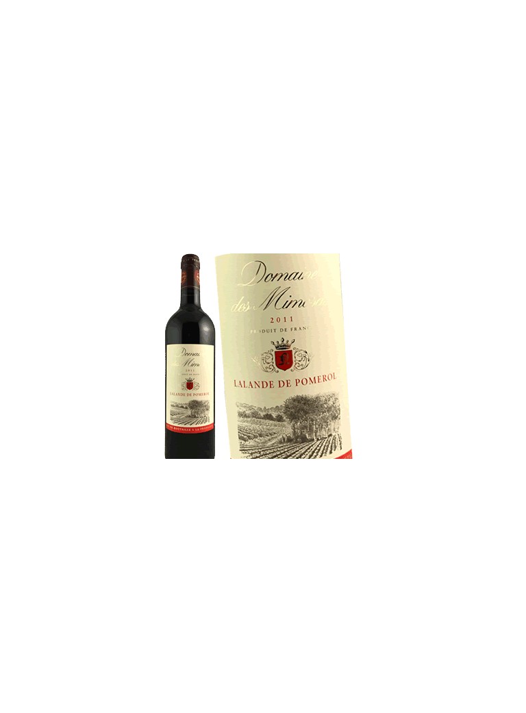 Domaine des Mimosas-Lalande de Pomerol 2011 Domaine des Mimosas-Lalande de Pomerol 2011