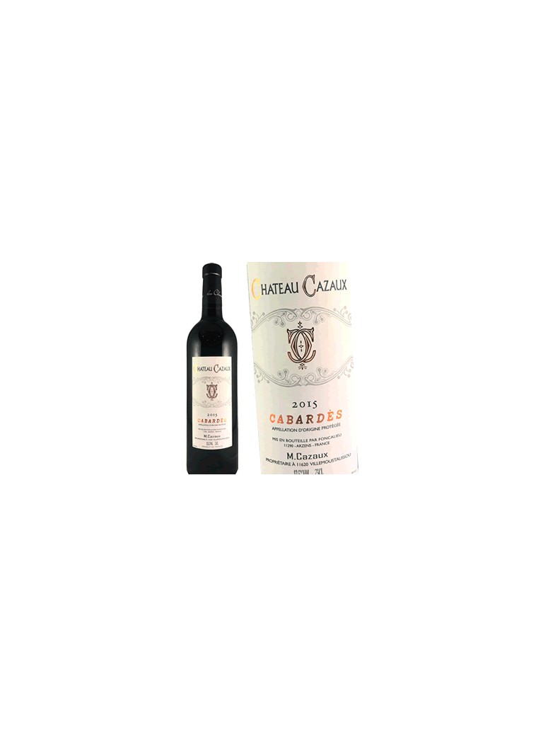 Château Cazaux- Cabardès 2015 Château Cazaux- Cabardès 2015