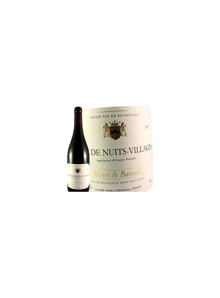 Henri de Bareuil - Côte de Nuits Villages 2017 Henri de Bareuil - Côte de Nuits Villages 2017