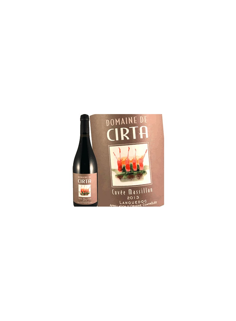 Domaine de Cirta - Cuvée Massillan Languedoc 2013 Domaine de Cirta - Cuvée Massillan Languedoc 2013