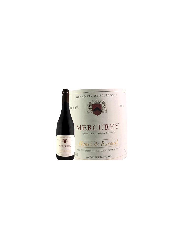 Henri de Bareuil - Mercurey 2018 Henri de Bareuil - Mercurey 2018