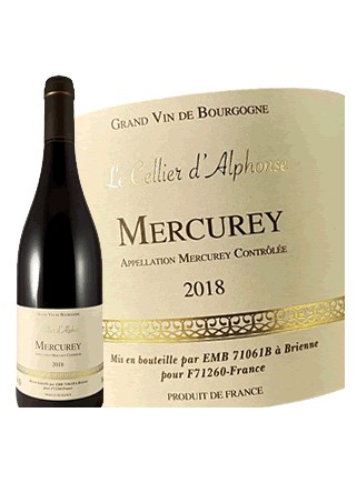 Le Cellier d'Alphonse - Mercurey  2018
