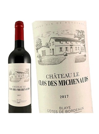 Château Le Clos des Michenauds - Blaye Côtes de Bordeaux 2017