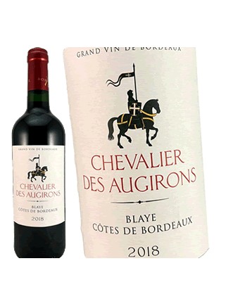 Chevalier des Augirons - Blaye Côtes de Bordeaux 2018