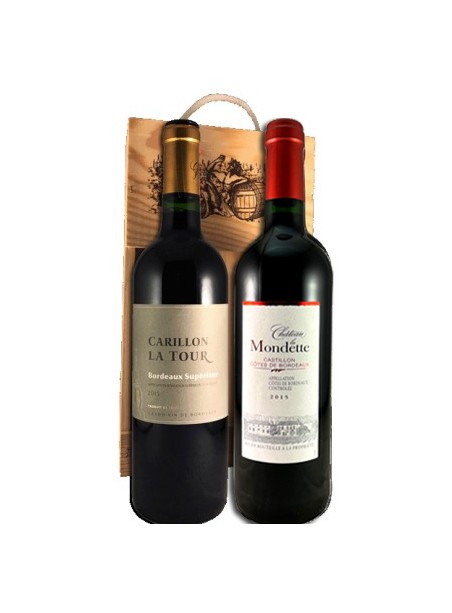 Coffret bois Grands Millésimes