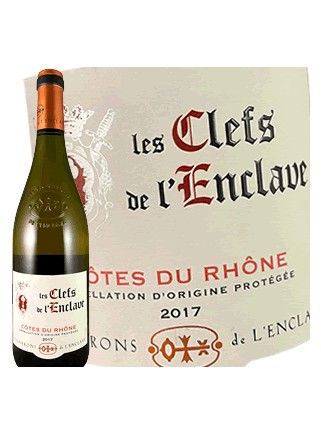 Les Clefs de L'Enclave - Côtes du Rhône 2017