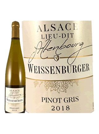 Pinot Gris  2018 Altenbourg Weissenburger