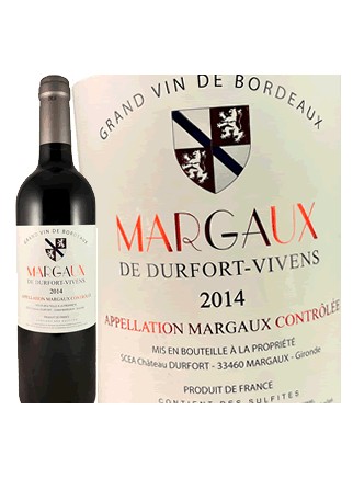 Margaux de Durfort-Vivens 2014